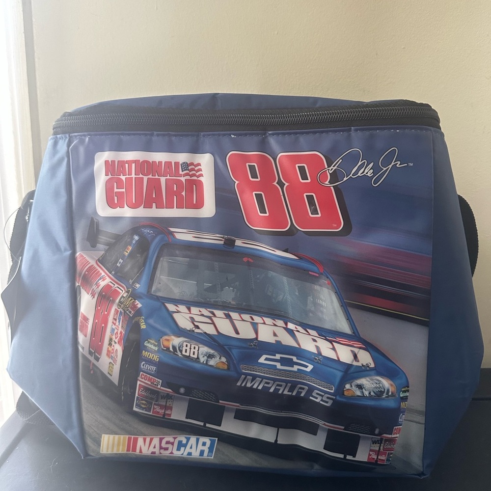 #88 Dale Earnhardt JR Soft Can Cooler Or Lunchbox Lunch Box Nascar